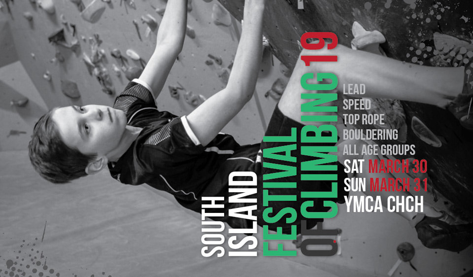 Registrations open for the South Island Festival of Climbing