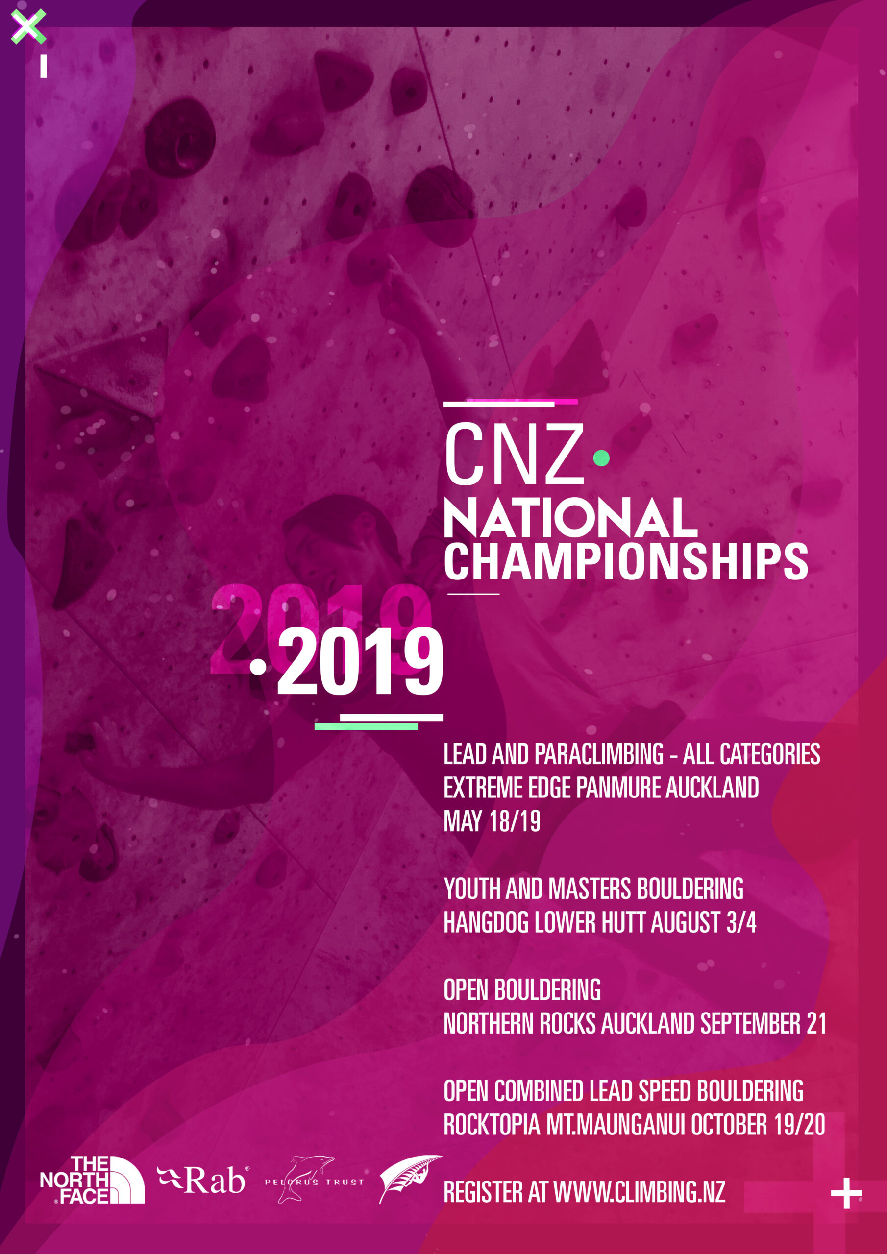 Early bird registration for Lead Championships closes midnight Thursday 9th.