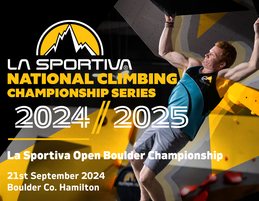 La Sportiva Open Boulder Championships Registrations Open